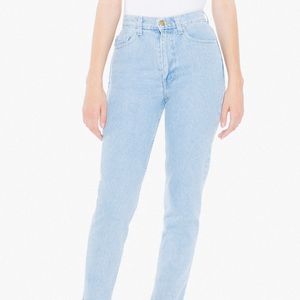 American Apparel high waist mom jeans size…